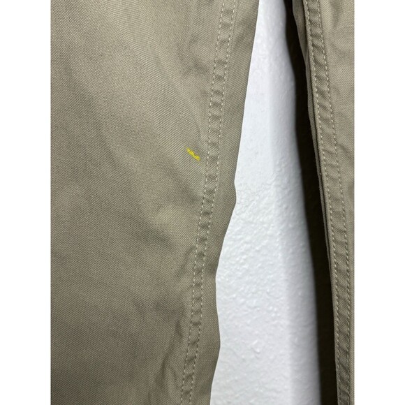 Carhartt Pants Boys Size 12 Tan Canvas Workwear Khaki Adjustable Distressed - Picture 7 of 16